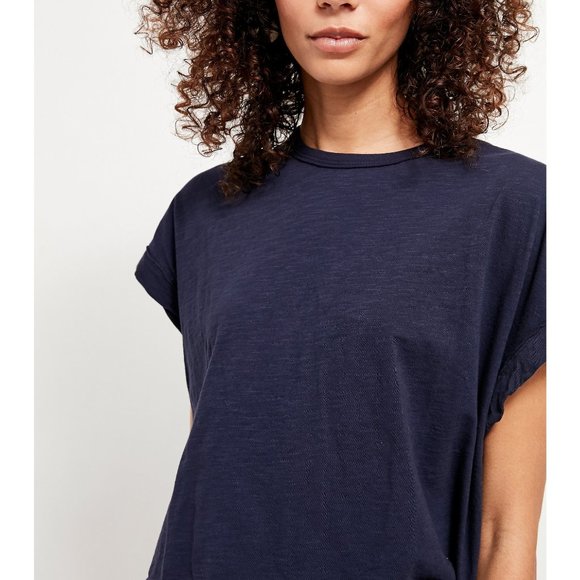 NWT Free People You Rock Tee / Navy - Picture 4 of 6